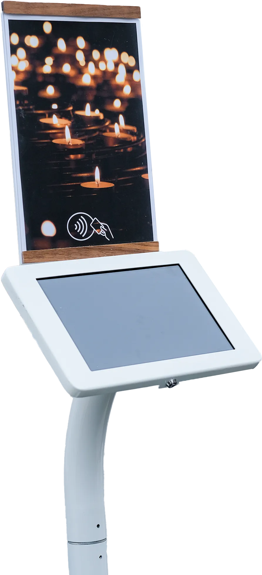 ChurchDesk Terminal für bargeldlose Spenden vor Ort