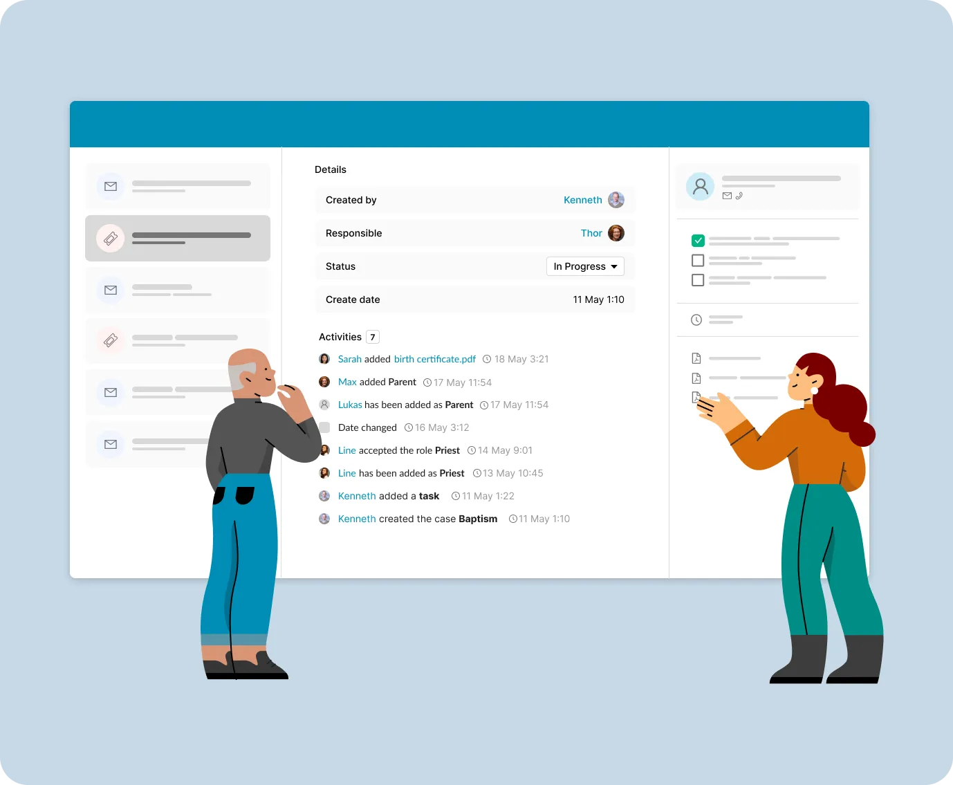ChurchDesk Workflows til projektstyring