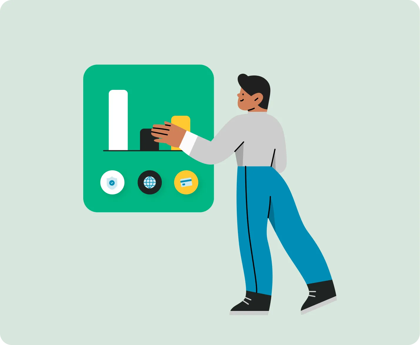 Illustration: Kalkulierbare Digitalisierung im Kirchenkreis