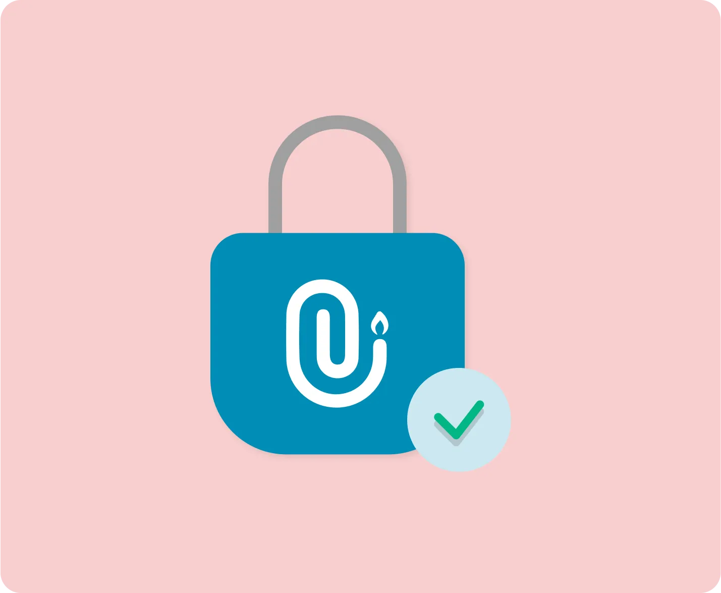 Illustration: Sichere Datenverarbeitung mit ChurchDesk