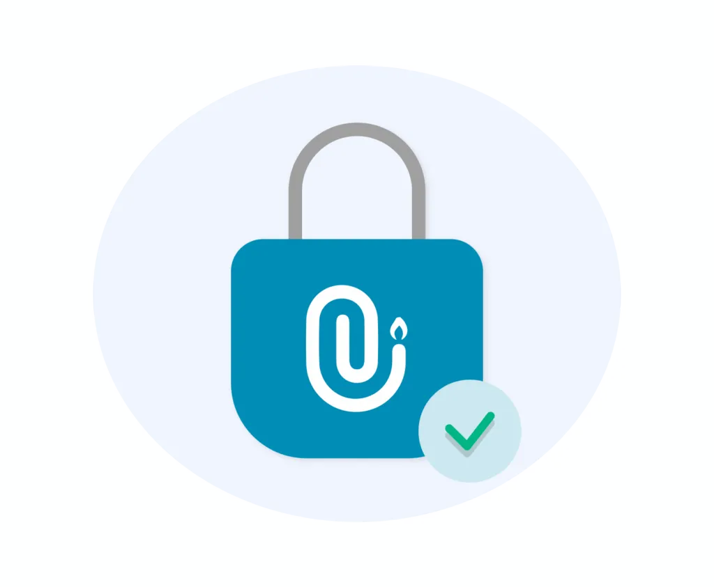 Illustration: eine sichere, datenschutzkonforme Webseite mit ChurchDesk