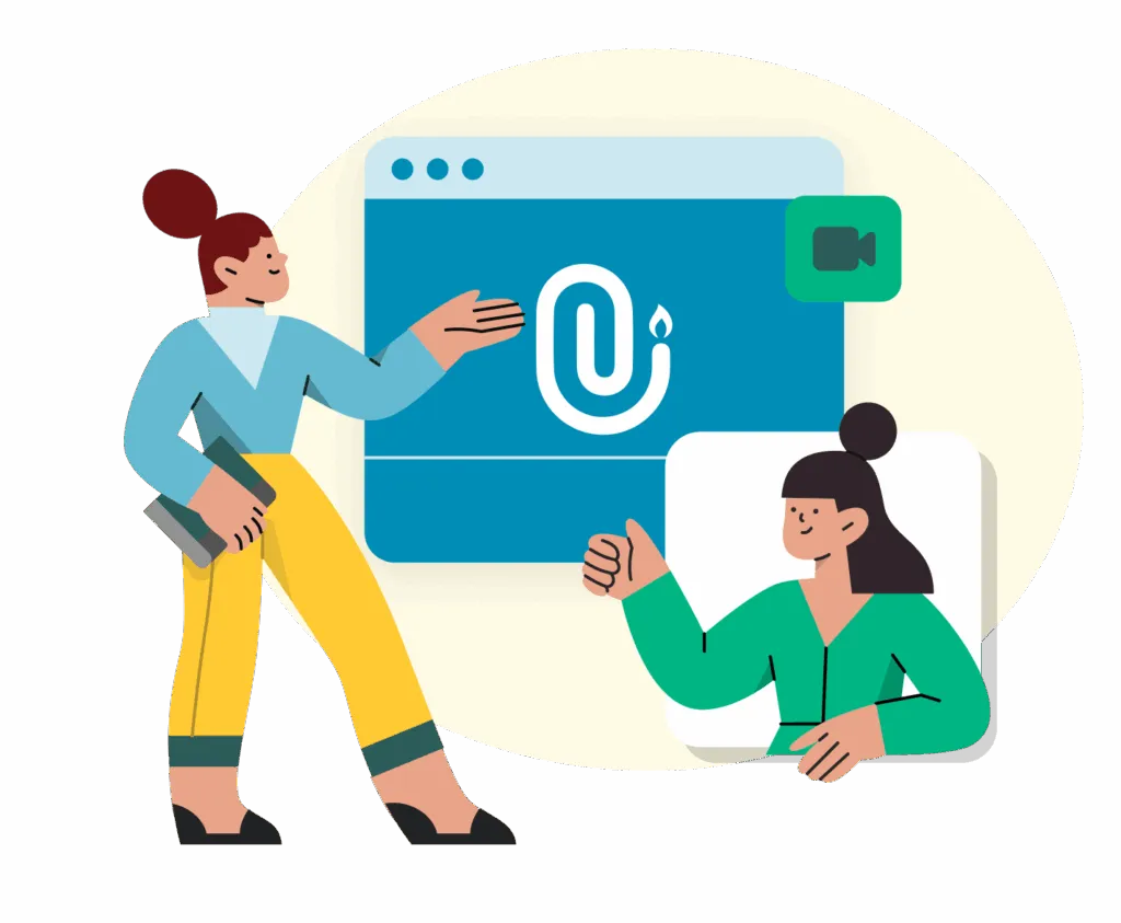 Illustration: persönliche Einarbeitung und Support durch das ChurchDesk-Team