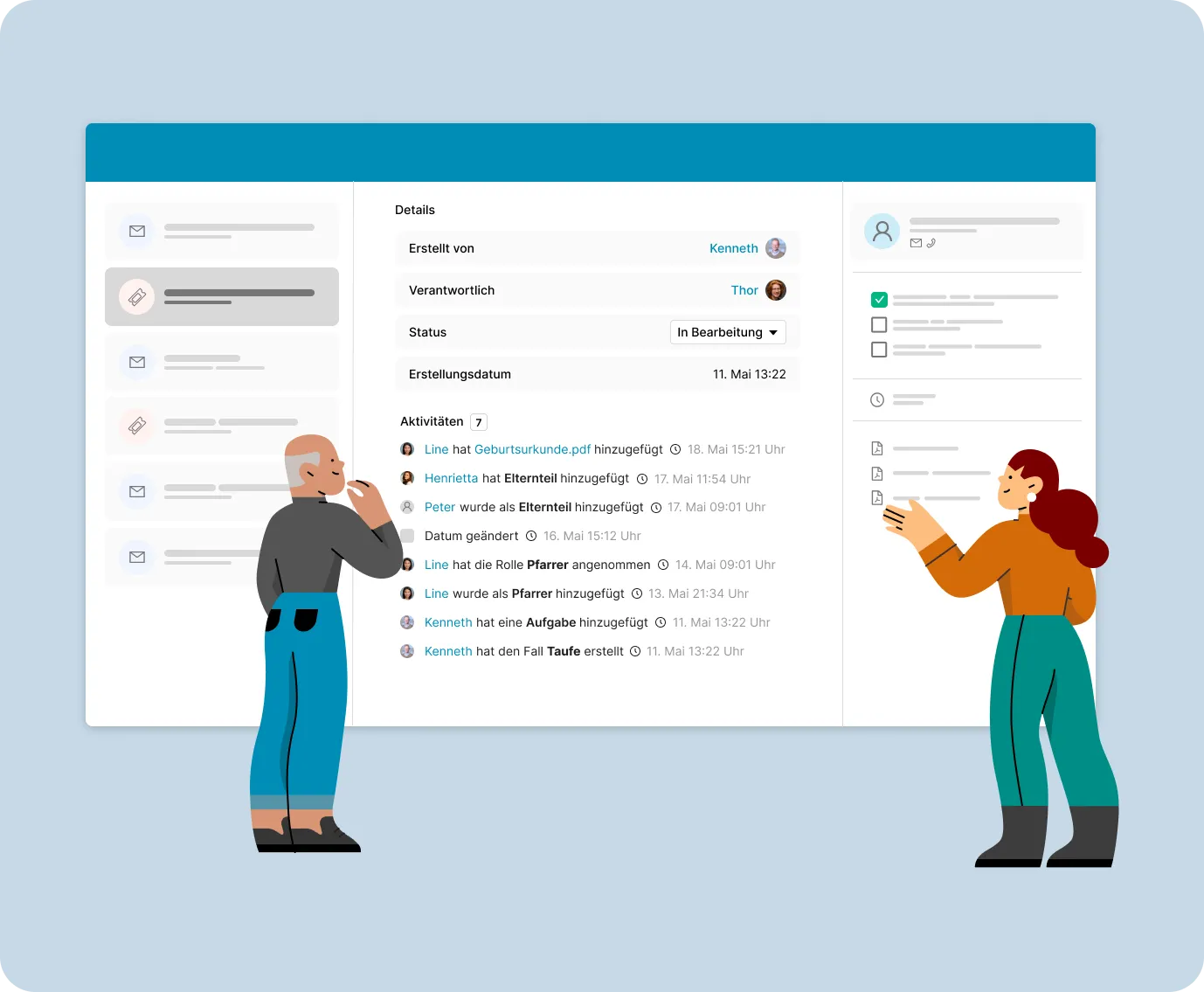 ChurchDesk Workflows zur Projektverwaltung