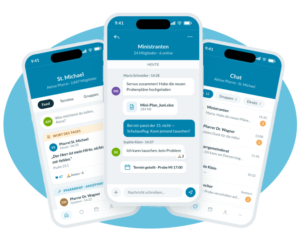 ChurchDesk Connect – die Mitgliederplattform auf dem Smartphone